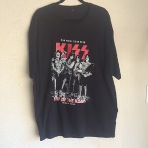 Kiss Black Tour Graphic Tee